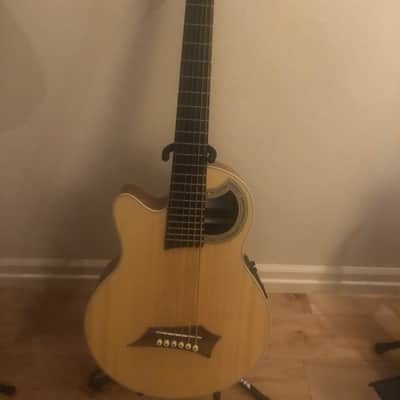 Warwick Alien 6 string acoustic bass, left handed image 1