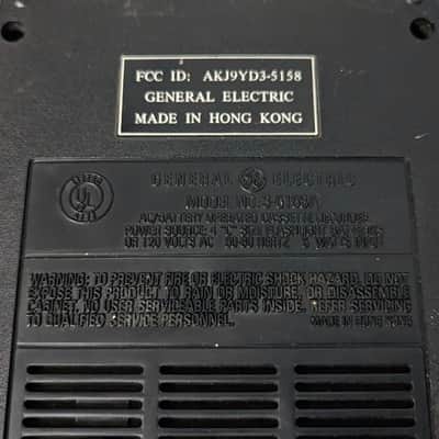 General Electric 3-5158A Portable Computer Program Data Recorder / Tape Cassette Player image 8
