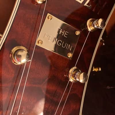 Gretsch G6134TGQM-59 Limited Edition Quilt Classic Penguin with Bigsby 2024  - Forge Glow image 6