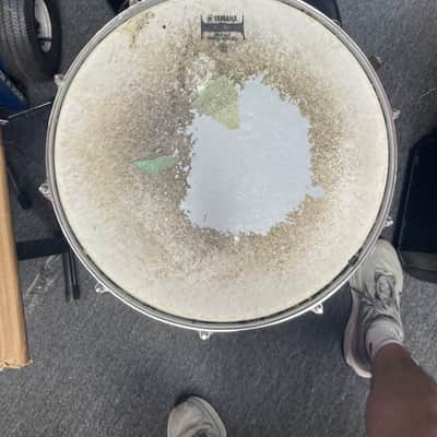 JZ Snare Drum 14" x 5.5" - Silver - New SA-0114-00 Drum Head Included image 2