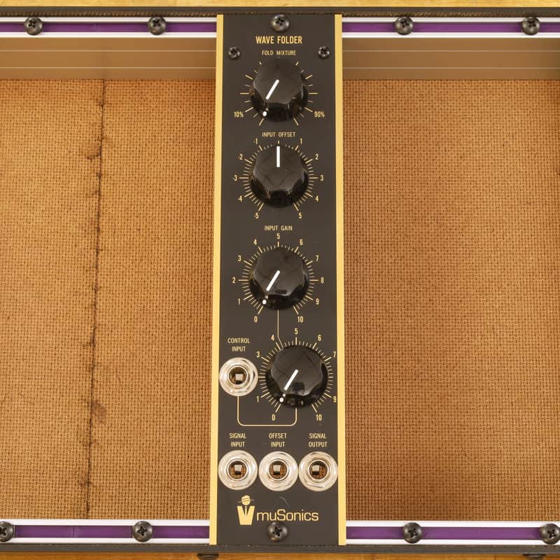 STG Soundlabs/muSonics Wave Folder B-Stock - 5U Moog American format module image 1