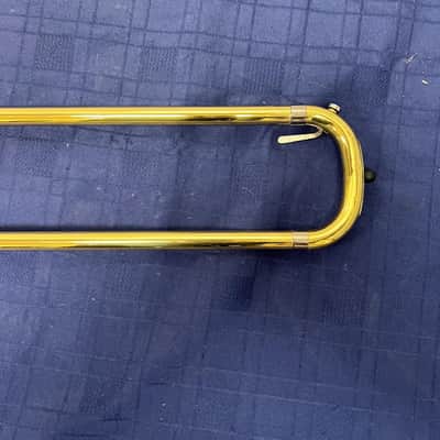Used Yamaha YSL-682G Large Bore Tenor Trombone w/ F Attachment with Case and Mouthpiece Just Serviced image 3
