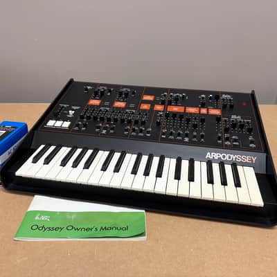 Korg ARP Odyssey Rev3 37-Slim Key Duophonic Analog Synthesizer 2015 - Present - Black/Orange