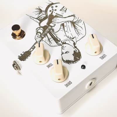 Handmade Guitar Pedal Clone with Mark Knopfler Artwork image 2