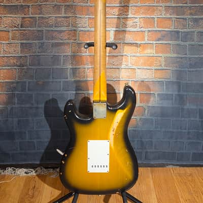 Nash S-57 2-Color Sunburst w/ OHSC, Lollar Pickups & Boat Neck image 18