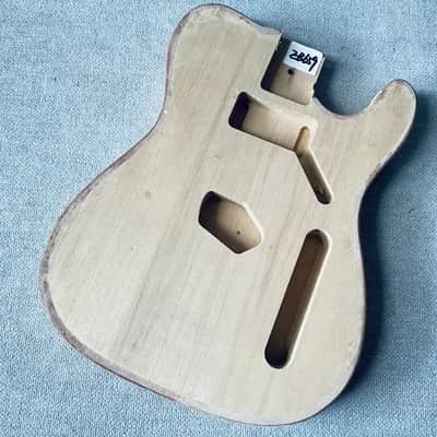 Unfinished Right Hand Tele Style Guitar Body image 1