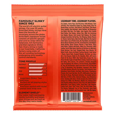 Ernie Ball Skinny Top Heavy Bottom Electric Guitar Strings 10-52 2215 image 2