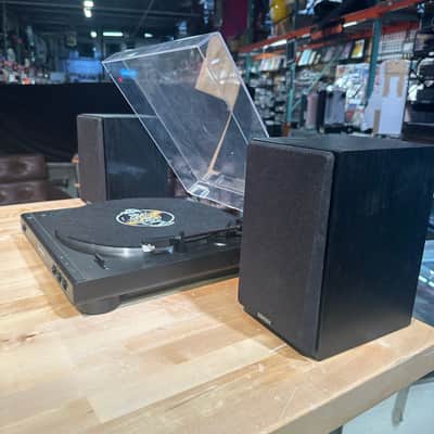 Audio-Technica AT-LP60X-BK -Package- Automatic Belt Drive Turntable Package with Edifier R990BT Bluetooth Speakers image 3