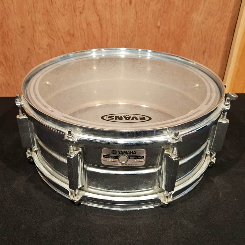 Yamaha SD-255 5.5x14" 8-Lug Steel Snare Drum image 1