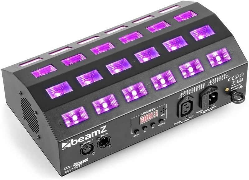 Beamz Buv463 Flood24 Uv 24 X3 W Uv Dmx. image 1