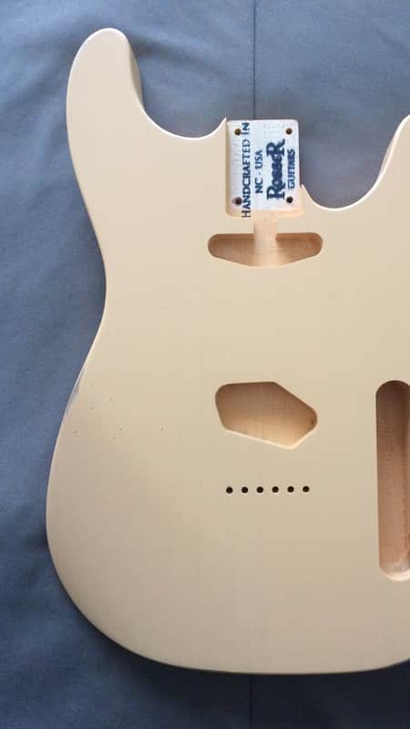 Rosser Guitars ST Custom Guitar Body Eastern White Pine 2015 Butterscotch Blonde image 1