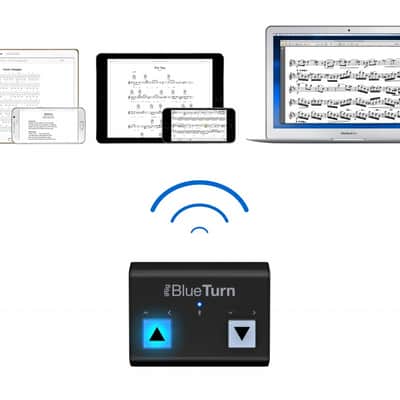 IK Multimedia IP-IRIG-BTURN iRig BlueTurn Wireless Page Turner for iPhone/iPad and Mac image 4