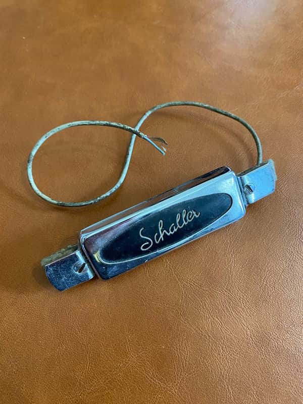 Vintage Schaller 1043 Soundhole Acoustic Pickup - 1960s70s - Made in W. Germany image 1