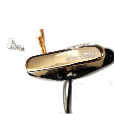 Vintage Tele neck pickup Wilkinson MWTN Gold image 1