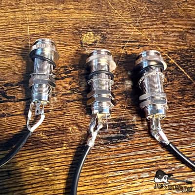 Recording King Acoustic Guitar Endpin Jack - 3 Pack (2020s - Chrome) image 2