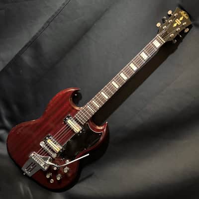 Hofner 174 SG Style Guitar - Model 513 Single Coil Pickups - Lots of Nicks and Dings and Finish Creases - Solid Player - 1972 image 2