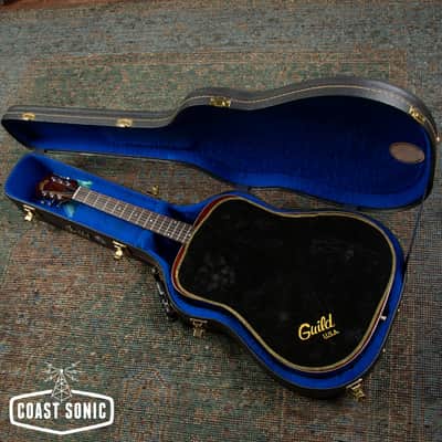 1979 Guild D25M Vintage Acoustic Guitar Dreadnought w/case, case protector, original docs image 21