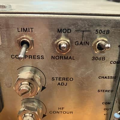 Universal Audio LA-3A Reissue Audio Leveler 2000s - Black Panel image 3