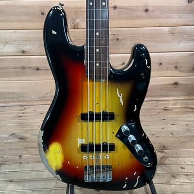 Fender Custom Shop Jaco Pastorius Tribute Fretless Electric Bass - 3-Color Sunburst image 1