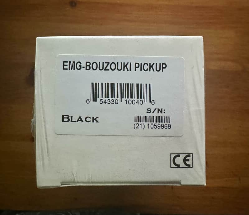EMG B-B Active Bouzouki/Mandola Pickup 2010s - Black image 1