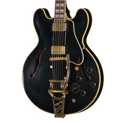 NEW! Gibson Custom 1959 ES-345 Reissue Electric Guitar - Ebony, Heavy Aged - 2026 Limited Edition Custom Collection - Authorized Dealer - Pre-Order image 1