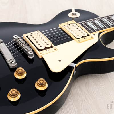 1979 Greco EG900 Vintage Guitar Standard, Black w/ USA DiMarzio PAFs & Case, Japan Fujigen image 6