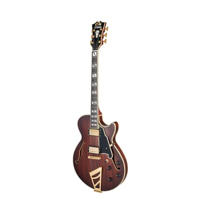 D'Angelico Deluxe SS Satin Brown Burst image 5