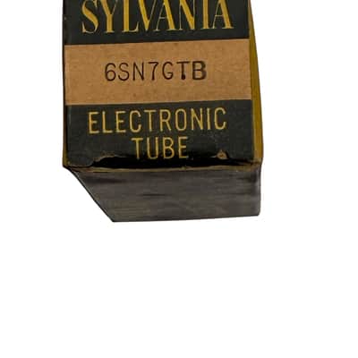 Sylvania Single Sylvania 6SN7GTB (1961 NOS) Tube 1961 image 6