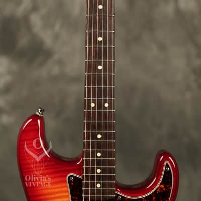2002 Fender Special Run American Series Stratocaster FLAME MAPLE TOP Aged CSB image 4