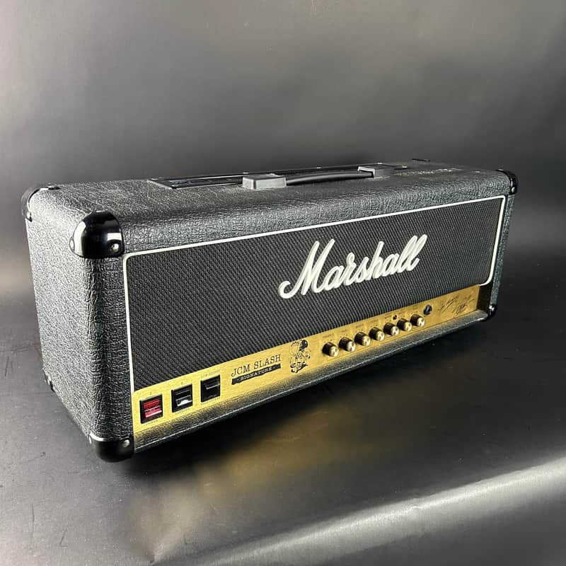 Marshall JCM Slash Signature 2555SL 2-Channel 100-Watt Guitar Amp Head 1996 - 1997 Black image 1