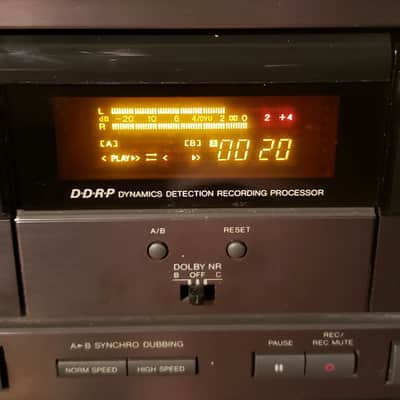 JVC TD-W505 Dual Cassette Deck Tape Recorder Player W/ Pitch Control, Dolby B/C image 3