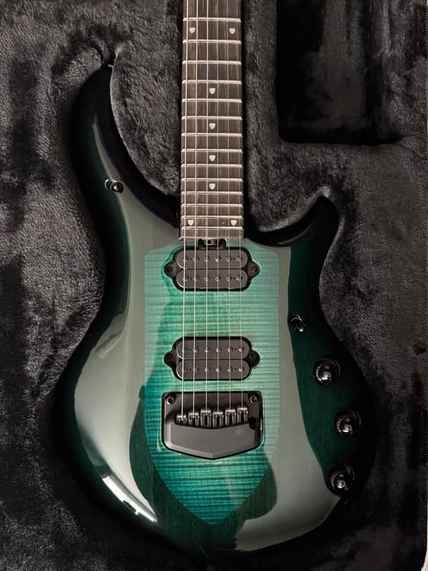 Ernie Ball Music Man John Petrucci Signature Majesty 6 2020 - Enchanted Forest image 1