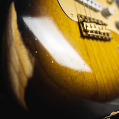Fender Custom Shop Stratocaster 55’ Relic Bone Tone 2023 - Relic image 13
