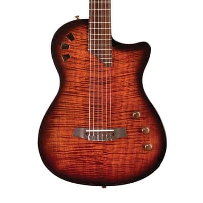 Cordoba Fusion Stage Cutaway Electric Nylon String Guitar - Edge Burst - B-Stock image 1