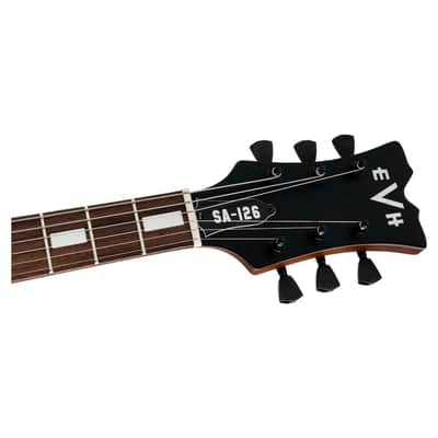 EVH SA-126 Standard 6-String Right-Handed Electric Guitar with Nyatoh Body, Maple Neck, and Rosewood Fingerboard (Satin Vintage White) image 4