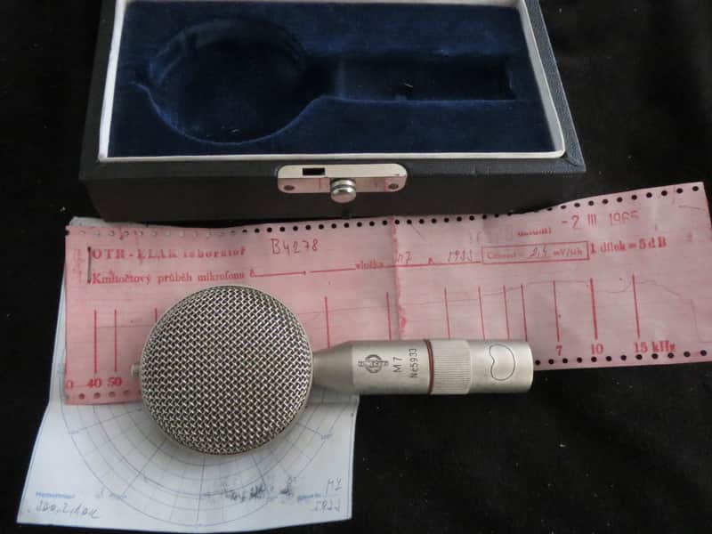 NEUMANN GEFELL M7 CAPSULE FOR CMV563 VINTAGE TUBE BOTTLE MICROPHONES, WITH CASE image 1