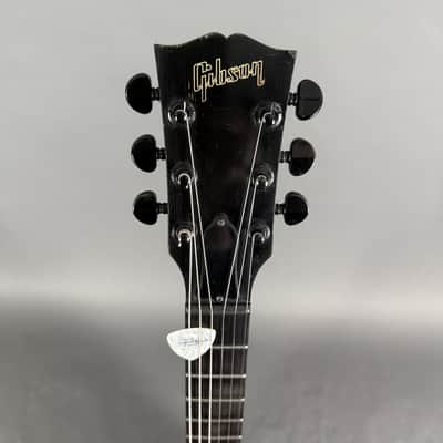 2000 Gibson Les Paul GOTHIC Studio Black in Browncase image 4