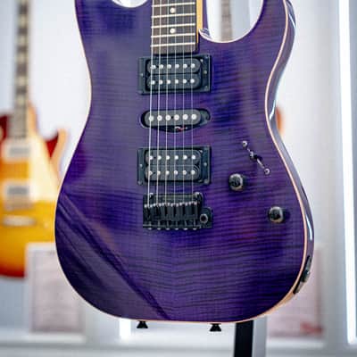 Schecter Sunset Custom II HSH Black Violet image 3