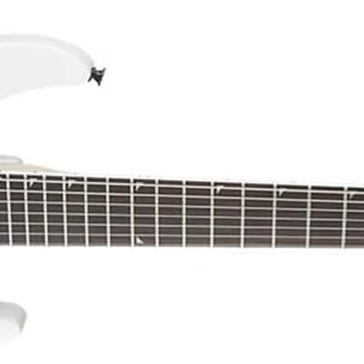 Jackson JS Series Dinky JS32-7 - Snow White with Amaranth Fingerboard image 5