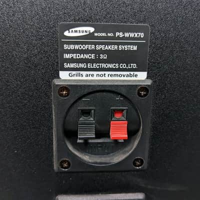Samsung PS-WWX70 Subwoofer System - Black image 4