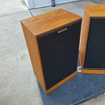 Klipsch KG4 Speakers, 1985, Oiled Oak, Clean, Superb, Already Packed, $899 Shipped! image 3