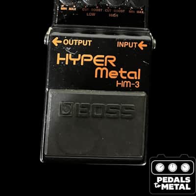 Boss HM-3 Hyper Metal Distortion Pedal | Reverb