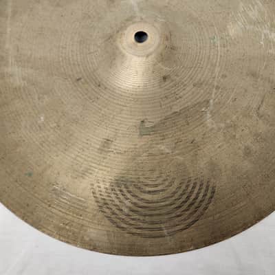 Vintage Sabian Block Hollow Logo 16" Crash Cymbal image 3