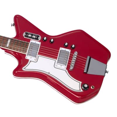 Airline Guitars Jetsons '59 2P Red LEFT-HANDED image 3