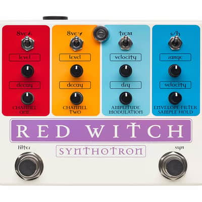 Red Witch Synthotron Analog Synth Filter Pedal