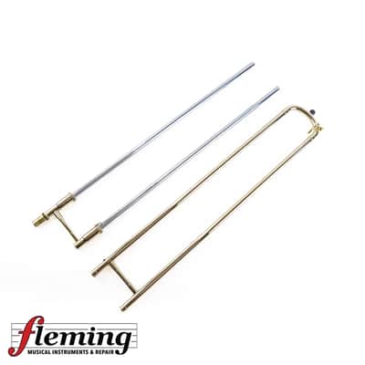 Adams Custom TB1 Professional Tenor Trombone - Two-Tone Rose Brass/Silver (Serial #055) image 18