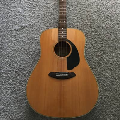 Fender Sonoran S Nat California Series Natural Dreadnought Acoustic Guitar image 1
