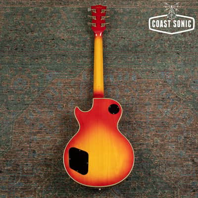 1978 Greco EG-500C Les Paul Custom Made in Japan Cherry Sunburst w/USA Seymour Duncans image 4
