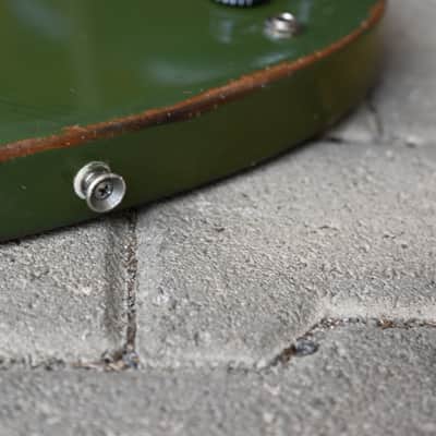 GLETTY GUITARS ALU-SG MKVI  2026 - OLIVE GREEN ANTIQUE image 14