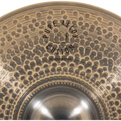Immagine Meinl PAC18MC Pure Alloy Custom Medium Crash 18" - Crash Cymbal - 5